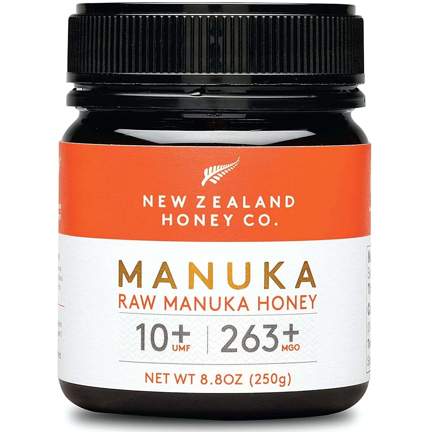 . Raw Manuka Honey UMF 10+ | MGO 263+, 8.8Oz / 250G