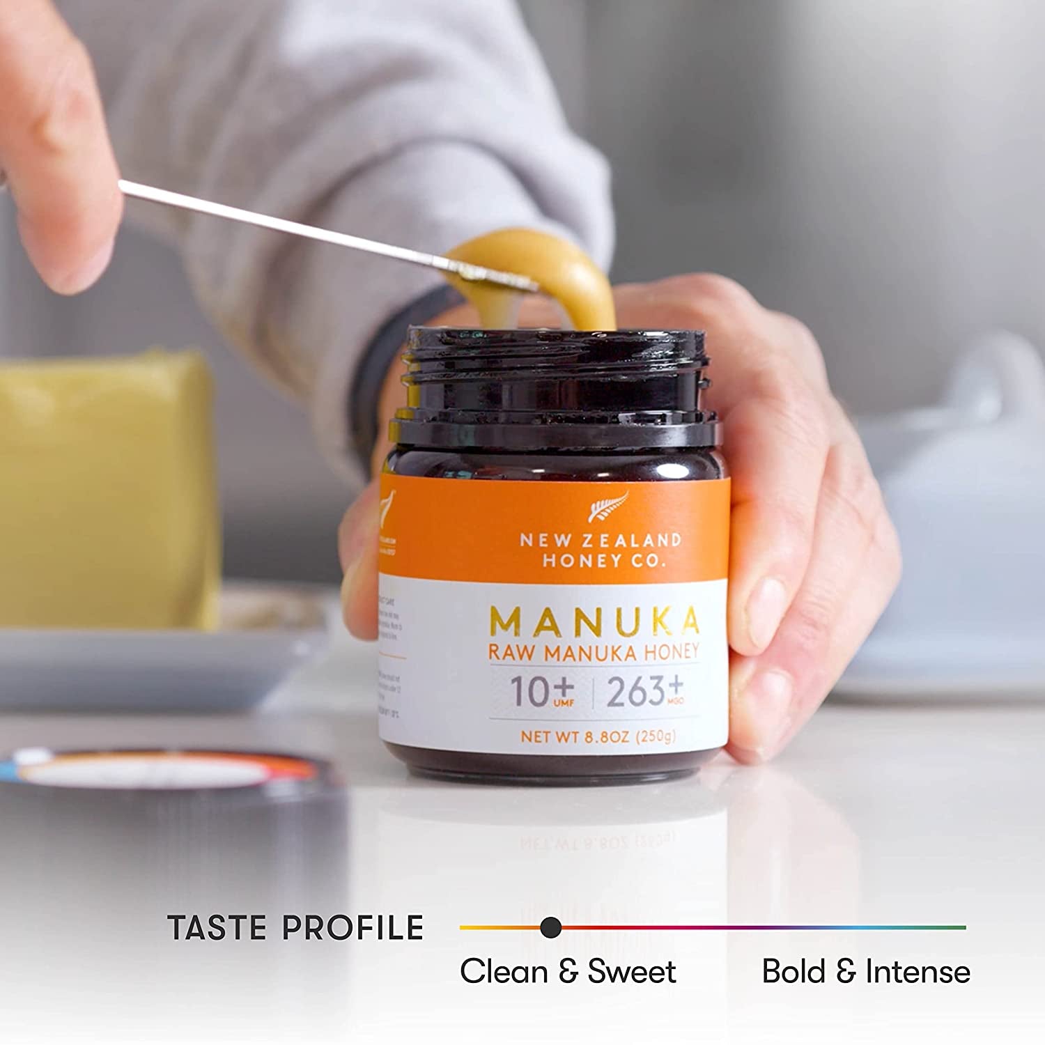 . Raw Manuka Honey UMF 10+ | MGO 263+, 8.8Oz / 250G